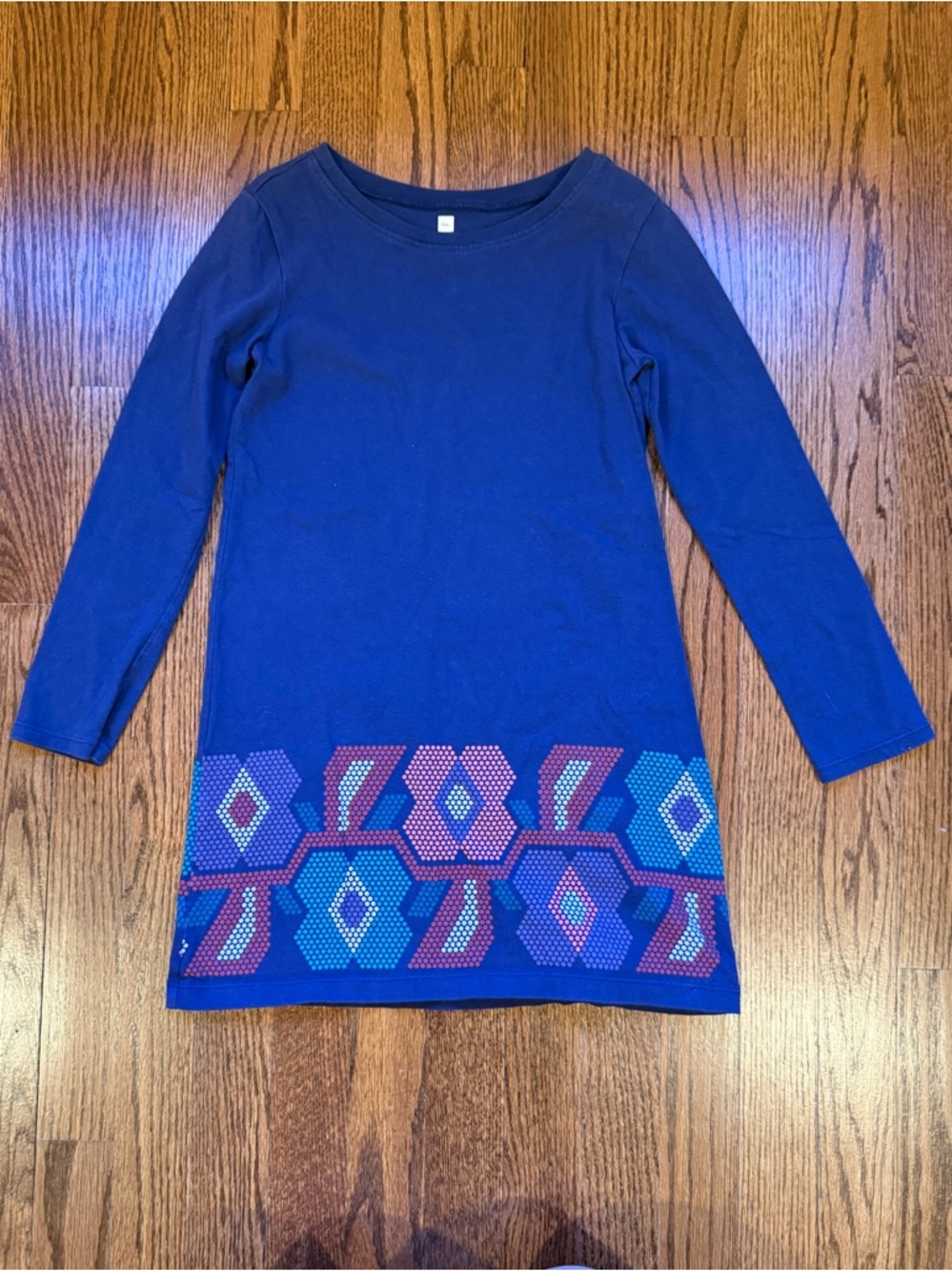 Tea Collection Long Sleeve Cotton Dress Sz 7